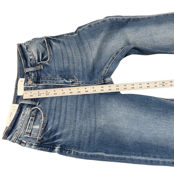 VERVET NWT Victoria High-Rise Cuffed Straight Jeans Sz 27 - Picture 10 of 10